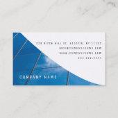 high Buildings Window Cleaning Service Company 名刺 (裏面)