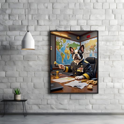 High Command Frenchie：スナックが見える ポスター