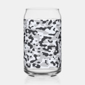 High contrast urban camouflage ガラス缶 (正面)