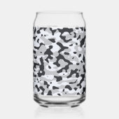 High contrast urban camouflage ガラス缶 (左)