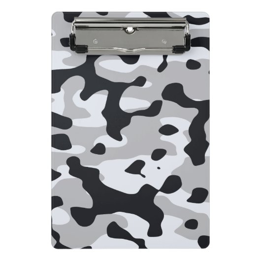 High contrast urban camouflage ミニクリップボード (正面)