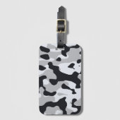 High contrast urban camouflage ラゲッジタグ (正面縦)