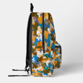 High-contrast Urban Digital Camouflage Pattern プリントバックパック (左)