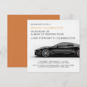 High-End Auto Affair 招待状 (正面/裏面)