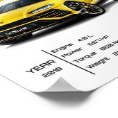 High-End Automotive Print | Italian Super SUV Urus ポスター (角)