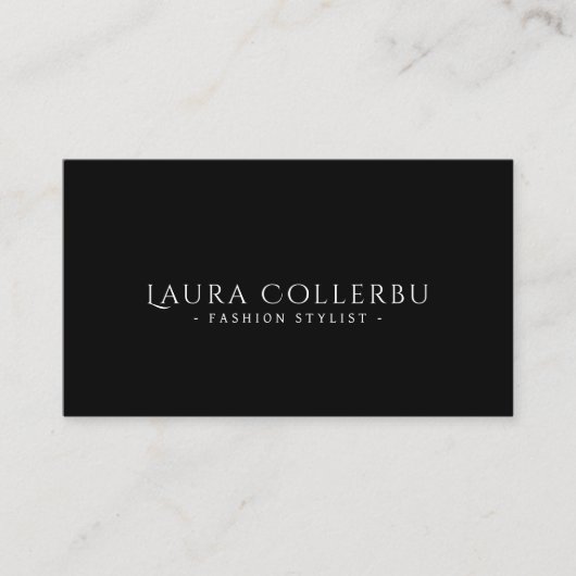 High-End Luxury Business Cards 名刺 (正面)