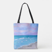 High-end Sunset Beach Tote トートバッグ (裏面)