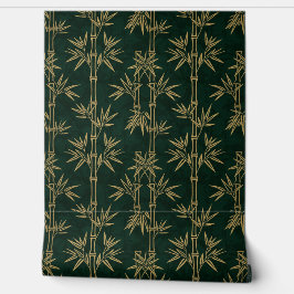 High End Textured Rich Bamboo Design 壁紙