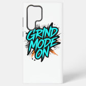 High Energy "Grind Mode On" Hustle Samsung Galaxyケース (裏面)