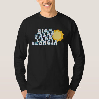 High Falls Lake Georgia GA Retro Family Vacation S Tシャツ