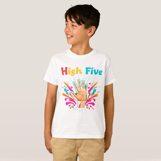 High Five Vibes Tシャツ (正面フル)