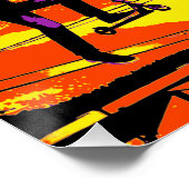 High Flying Scooter Tricks - Stunt Scooter Rider ポスター (コーナー)