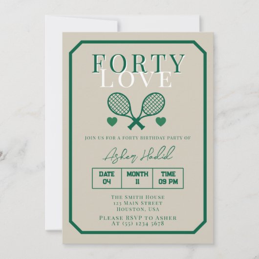 High Heels Black Bow Thirty 30th Birthday Invitat 招待状 (正面)