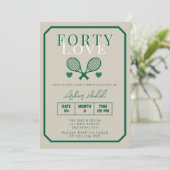 High Heels Black Bow Thirty 30th Birthday Invitat 招待状 (スタンド正面)