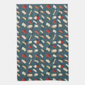 high heels pitchers and folded fabrics キッチンタオル (縦)