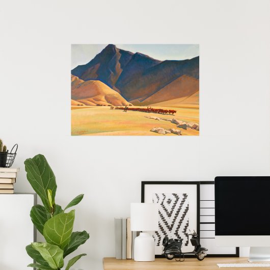 High Hills of Tehachapi, 1936 by Maynard Dixon ポスター (ホームオフィス)