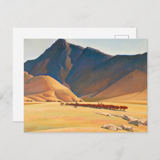 High Hills of Tehachapi, 1936 by Maynard Dixon ポストカード (正面/裏面)