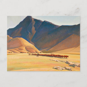 High Hills of Tehachapi, 1936 by Maynard Dixon ポストカード