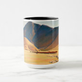 High Hills of Tehachapi, 1936 by Maynard Dixon マグカップ (中央)