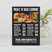 High Impact Restaurant Dining and Promotions Menu メニュー (スタンド正面)