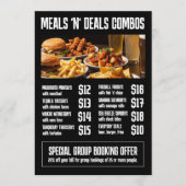 High Impact Restaurant Dining and Promotions Menu メニュー (正面)