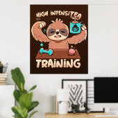 High IntensiTEAトレーニングスロット ポスター (ホームオフィス)