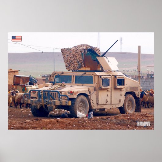 HIGH MOBILITY MULTIPURPOSE WHEELED VEHICLE ポスター (正面)