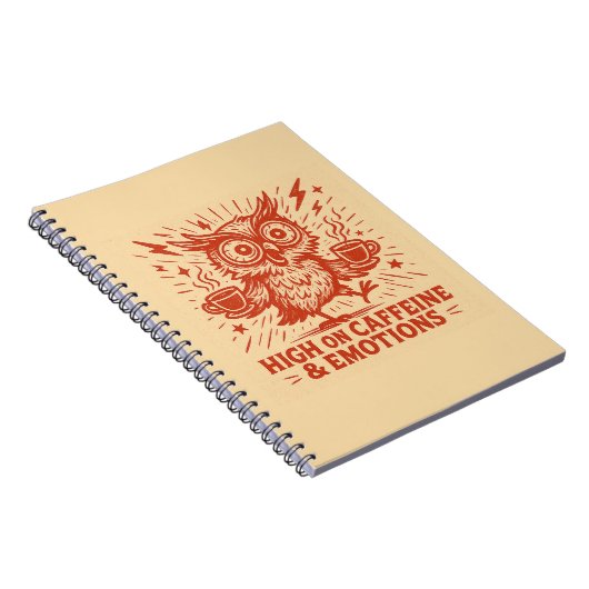 High on Caffeine & Emotions ノートブック (右側)