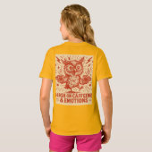 High on Caffeine & Emotions Tシャツ (裏面フル)