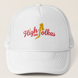 High on Polkas Logo Hat キャップ