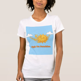 High on Sunshine — Radiating Bliss & Chill Vibes Tシャツ
