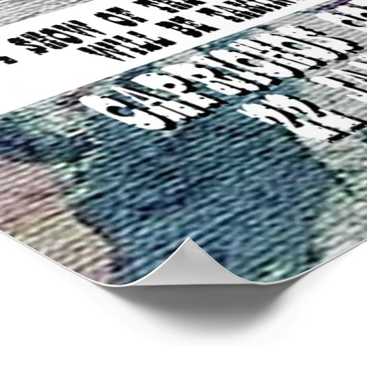 High on the Frog Flyer ポスター (角)