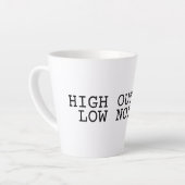 High Output Low Noise Tall Latte Mug カフェラテマグ (左アングル)