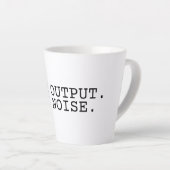 High Output Low Noise Tall Latte Mug カフェラテマグ (右アングル)