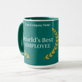 High-Performance World’s Best Employee Gift マグカップ (正面左)