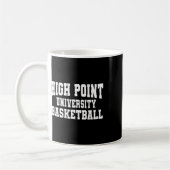 High Point Panthers University Sketll 02 Sports Fa コーヒーマグカップ (左)