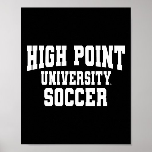 High Point University Panthers Soccer Ncaa Hp23 ポスター (正面)
