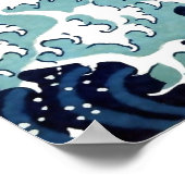High Quality Great Wave off Kanagawa (24" x 24") ポスター (角)