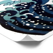 High Quality Great Wave off Kanagawa (38" x 26") ポスター (角)