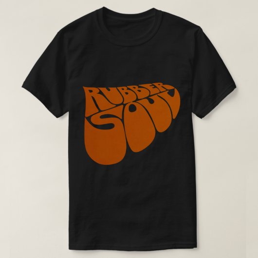 [HIGH QUALITY] Rubber Soul Logo Essential T-Shirt Tシャツ (デザイン正面)