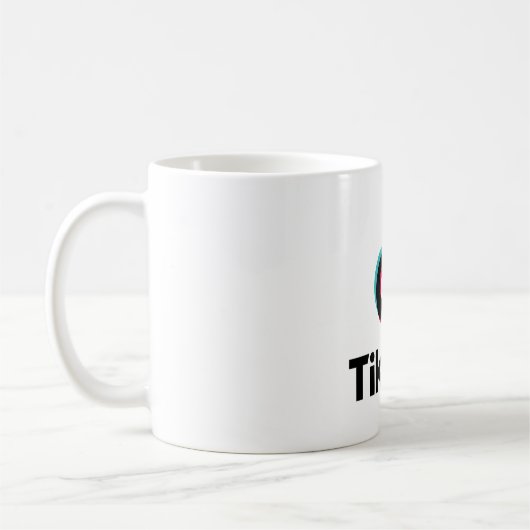 high quality TikTok mug コーヒーマグカップ (左)