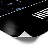 High Res天文学ハッブル極限深い分野 ポスター (コーナー)