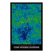 High Res Astronomy Cosmic Microwave背景 ポスター (正面)