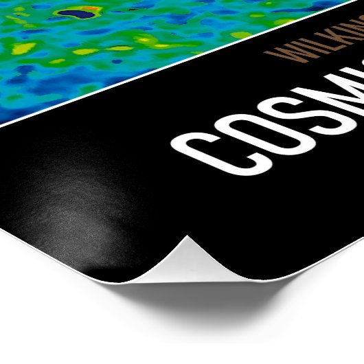High Res Astronomy Cosmic Microwave背景 ポスター (コーナー)