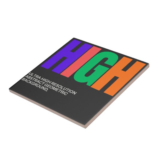 High-Resolution Abstract Art タイル (側面)