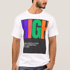 High-Resolution Abstract Art Tシャツ