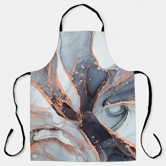High resolution. Luxury abstract fluid art paintin エプロン (正面)