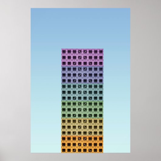 High rise building ポスター (正面)