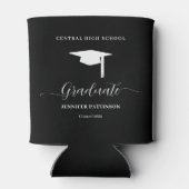 High School Graduate Modern Graduation Party 缶クーラー (裏面)