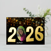 High School Graduation Announcement foil card 箔シーズンカード (立ち正面)